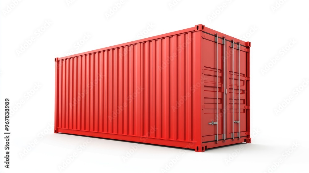 container box, container insolated on white background container box, container insolated on white background