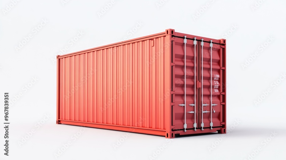 container box, container insolated on white background container box, container insolated on white background