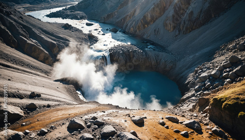 Hot Springs Enigmas in Cloudy Summer: The Scout's Transit Overwhelmed in Landslide