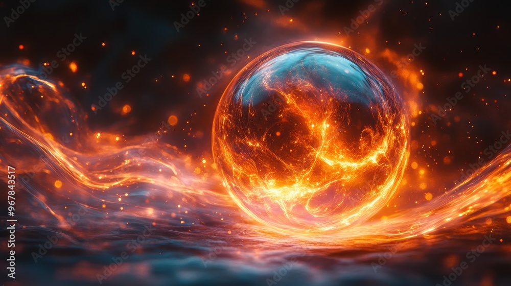 A radiant orb , smooth gradient, with soft golden light, creating a warm, inviting atmosphere A radiant orb , smooth gradient, with soft golden light, creating a warm, inviting atmosphere