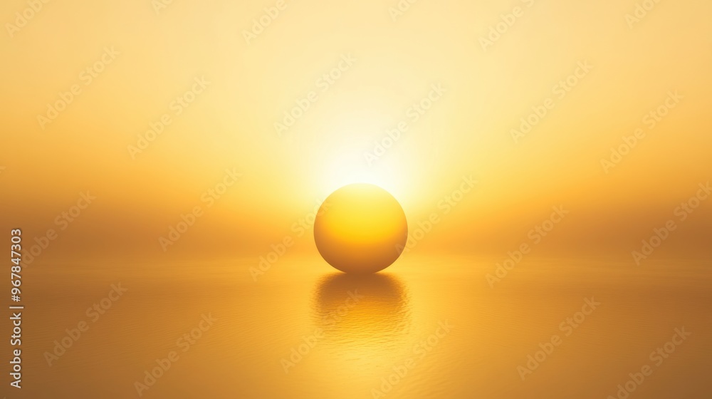 A radiant orb , smooth gradient, with soft golden light, creating a warm, inviting atmosphere A radiant orb , smooth gradient, with soft golden light, creating a warm, inviting atmosphere