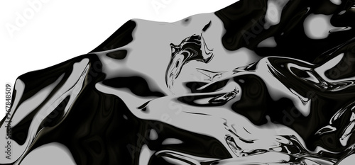 Industrial Chic: Brushed Metal Plate Background Adds Modern Appeal