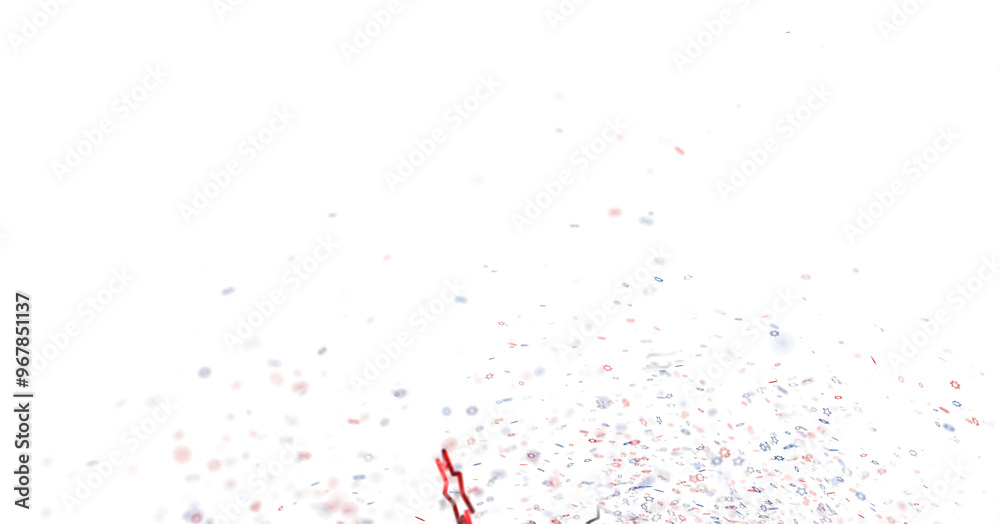 stars confetti on american independence day party stars confetti on american independence day party