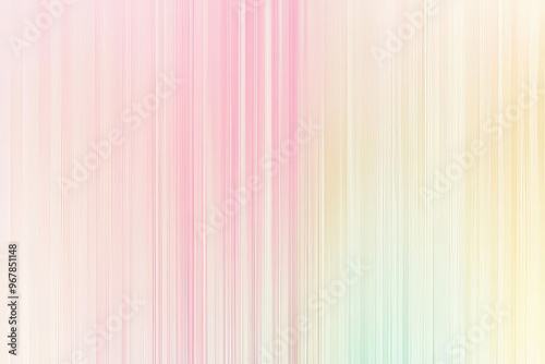 Vertical gradient stripes in soft pastel shades, transitioning from light pink at the top to pale yellow at the bottom, with a smooth, glossy texture, creating a calm and soothing atmosphere.