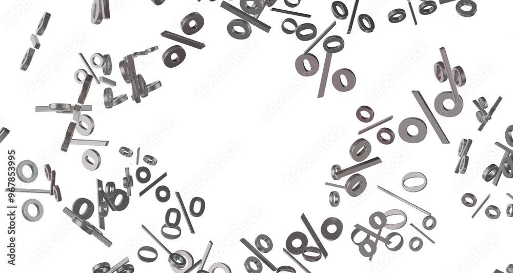 3d Sales icons floating in the air 3D rendering transparent PNG 3d Sales icons floating in the air 3D rendering transparent PNG