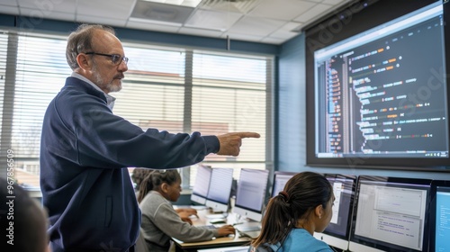 The Instructor Teaching Code Development photo