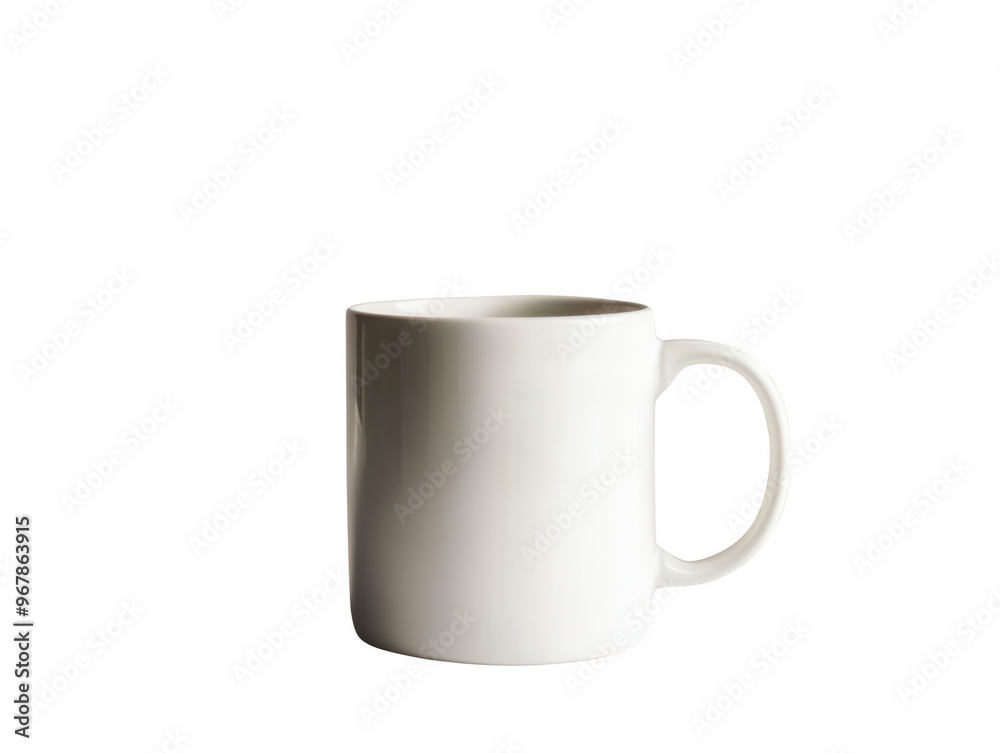 A simple white ceramic mug, perfect for branding or showcasing hot beverages in a clean and elegant style, PNG, transparent, No background. A simple white ceramic mug, perfect for branding or showcasing hot beverages in a clean and elegant style, PNG, transparent, No background.