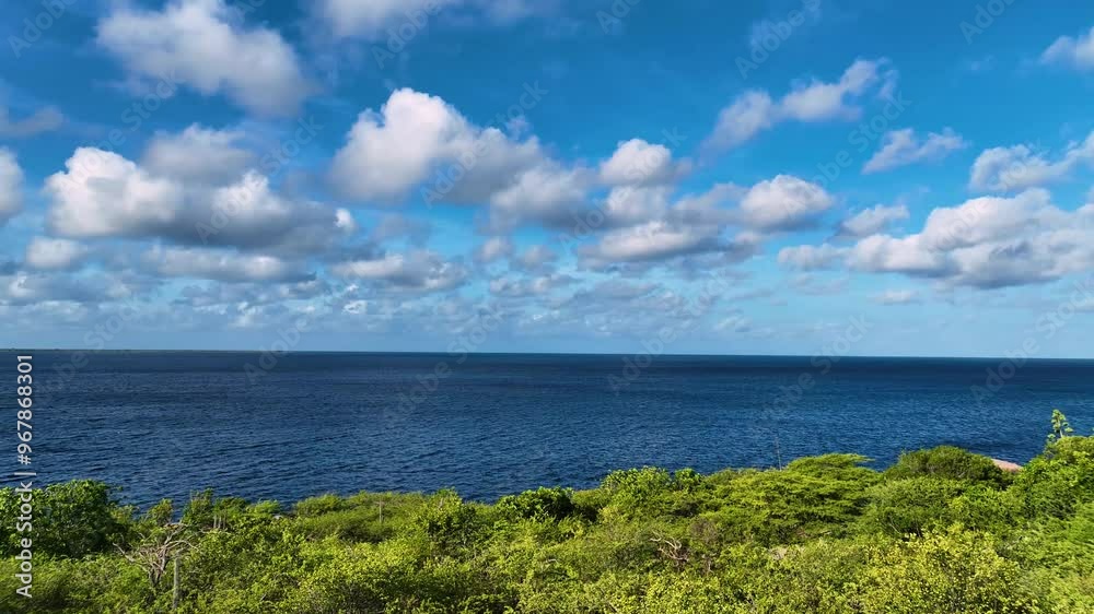 Aerial view of a beautiful tropical island with lush greenery and serene ocean, Caribbean. Aerial view of a beautiful tropical island with lush greenery and serene ocean, Caribbean.