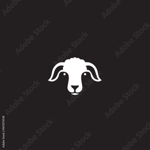 Sheep in cartoon, doodle style . Image for t-shirt, web, mobile apps and ui. Isolated 2d vector illustration in logo, icon, sketch style, Eps 10, black and white. AI Generative