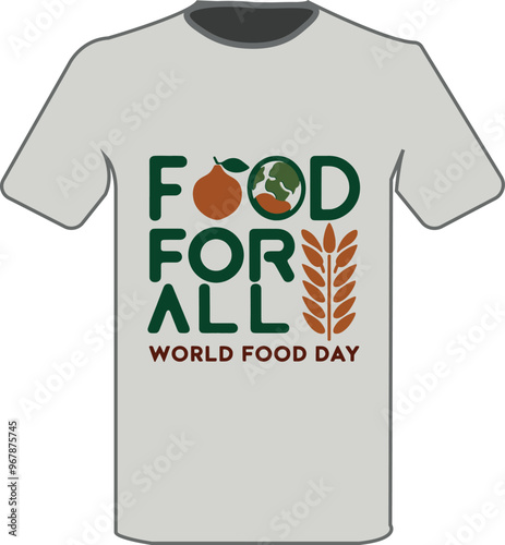 Food Day T shirt Design