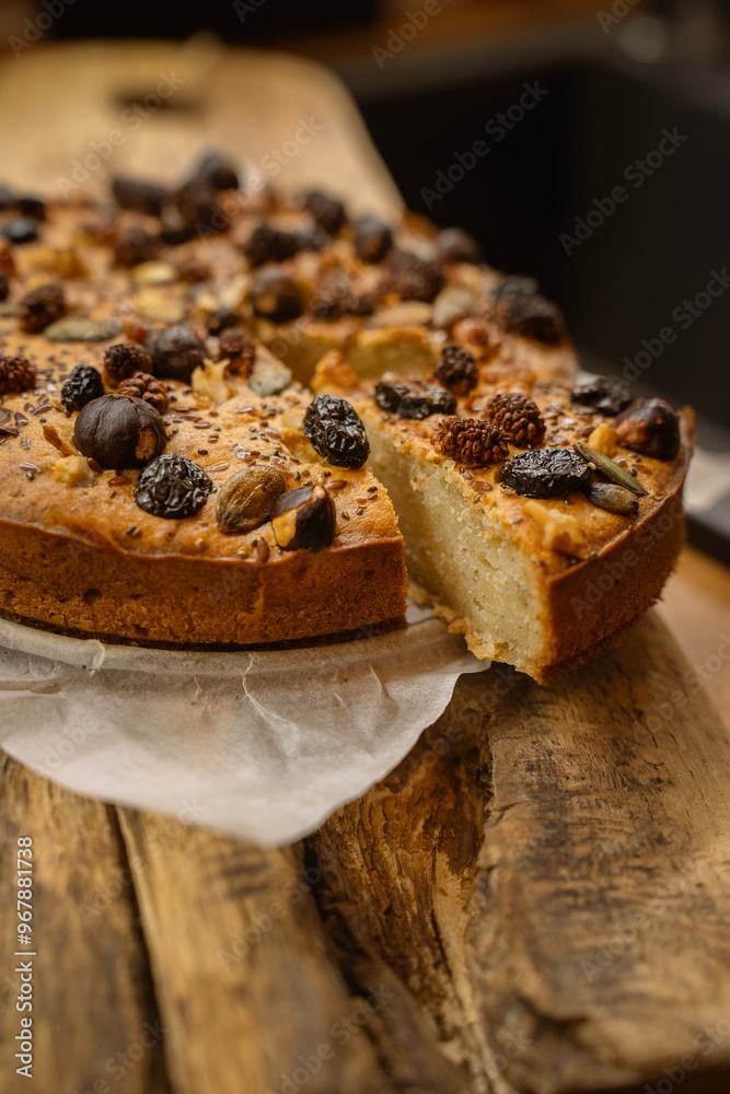 slice of bread with raisins slice of bread with raisins