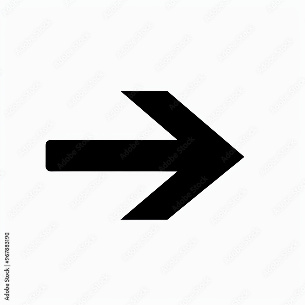 A black arrow pointing to the right A black arrow pointing to the right