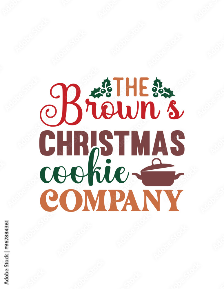 Fototapeta premium Christmas Kitchen Towels Svg Bundle, Christmas Baking Svg, Apron Baking Quotes Svg,Holiday Tea Towel Bundle, Svg Files For Cricut, Personalized Tea Towel,