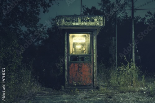 Rusty Ticket Booth photo