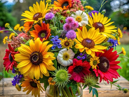 bouquet of flowers photo