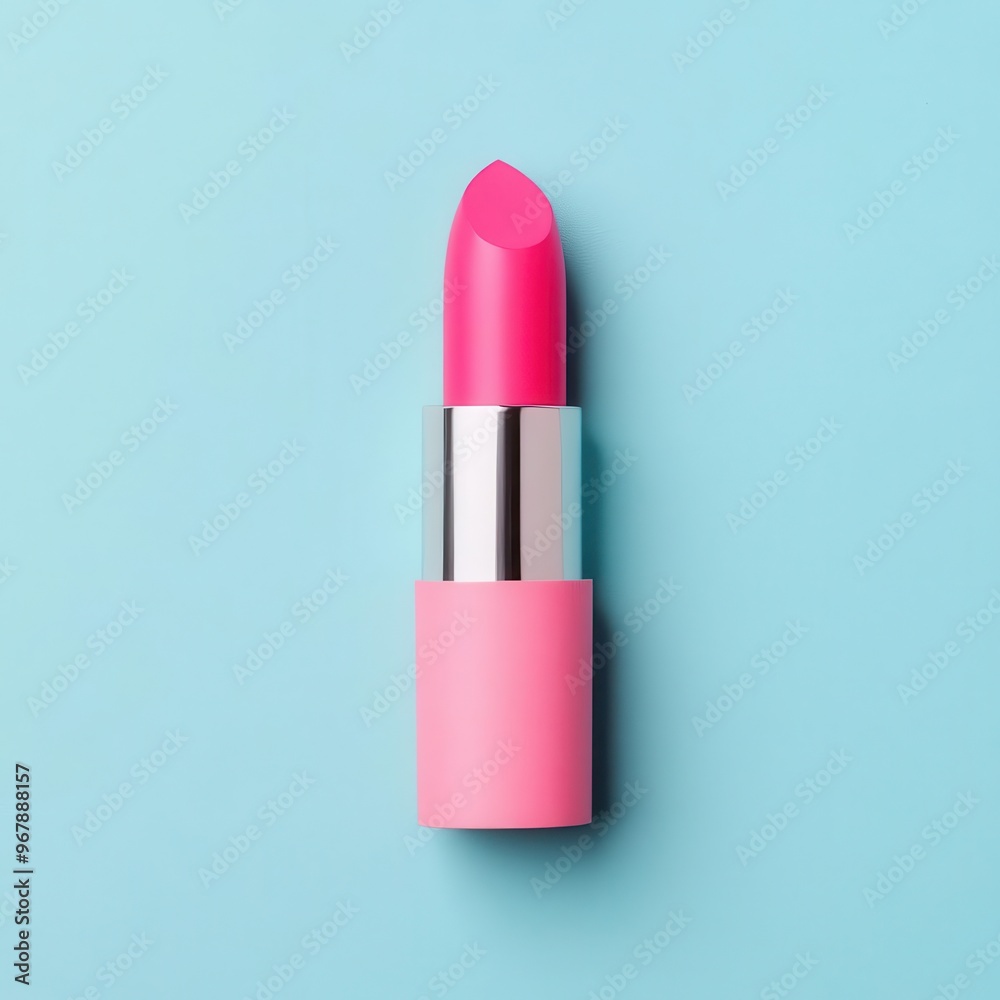 Lipstick made from delicate paper layers, pastel background, minimalist aesthetic, soft shadows, top view Lipstick made from delicate paper layers, pastel background, minimalist aesthetic, soft shadows, top view