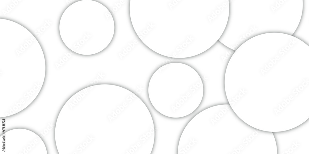 white abstract modern background. Abstract white 3d circular pattern technology background. Digital technology wallpaper used in the corporate in design. Seamless Bubble Pattern. paper cut design. art white abstract modern background. Abstract white 3d circular pattern technology background. Digital technology wallpaper used in the corporate in design. Seamless Bubble Pattern. paper cut design. art