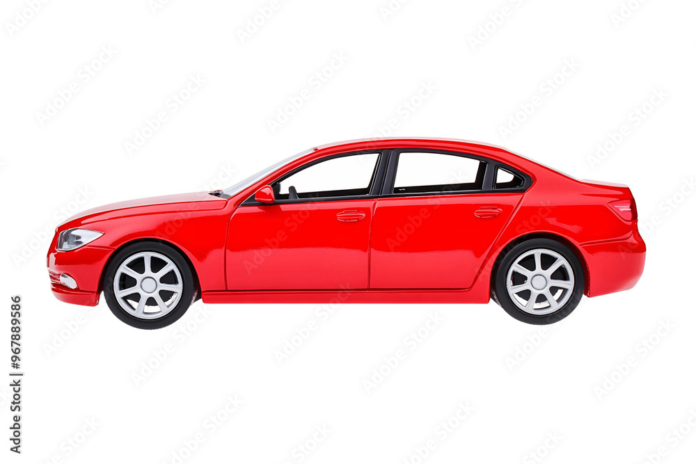 red sports car on transparent background red sports car on transparent background