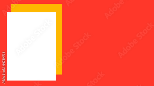 Free Download Red geometric png frame, transparent background - GFXLoad