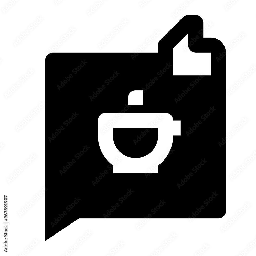 Obraz premium Good Feedback Simple Glyph Icon. Single icon, glyph vector icon