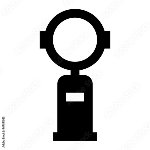 Portafilter Simple Glyph Icon. Single icon, glyph vector icon