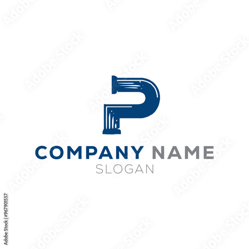 Free Download plumbing logo for company and shop - GFXLoad