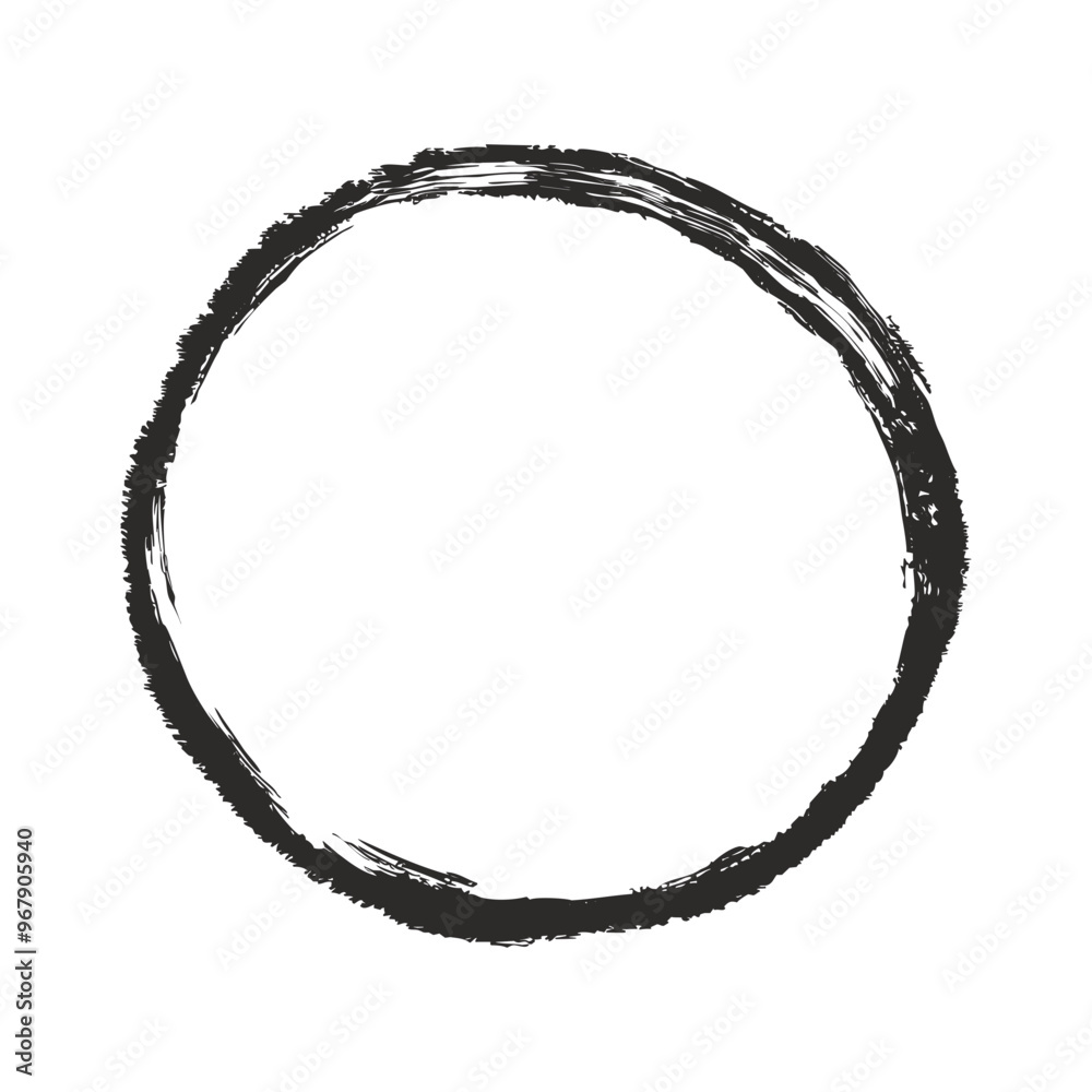 Grunge Circle. Vector Grunge round shape elements Grunge Circle. Vector Grunge round shape elements