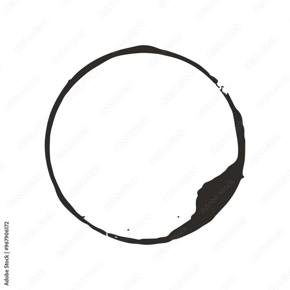 Grunge Circle. Vector Grunge round shape elements Grunge Circle. Vector Grunge round shape elements