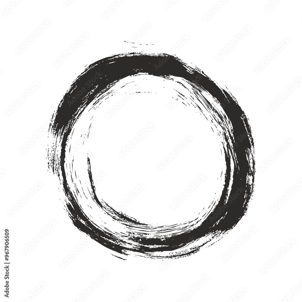 Grunge Circle. Vector Grunge round shape elements Grunge Circle. Vector Grunge round shape elements
