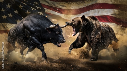 The Bull and Bear Clash