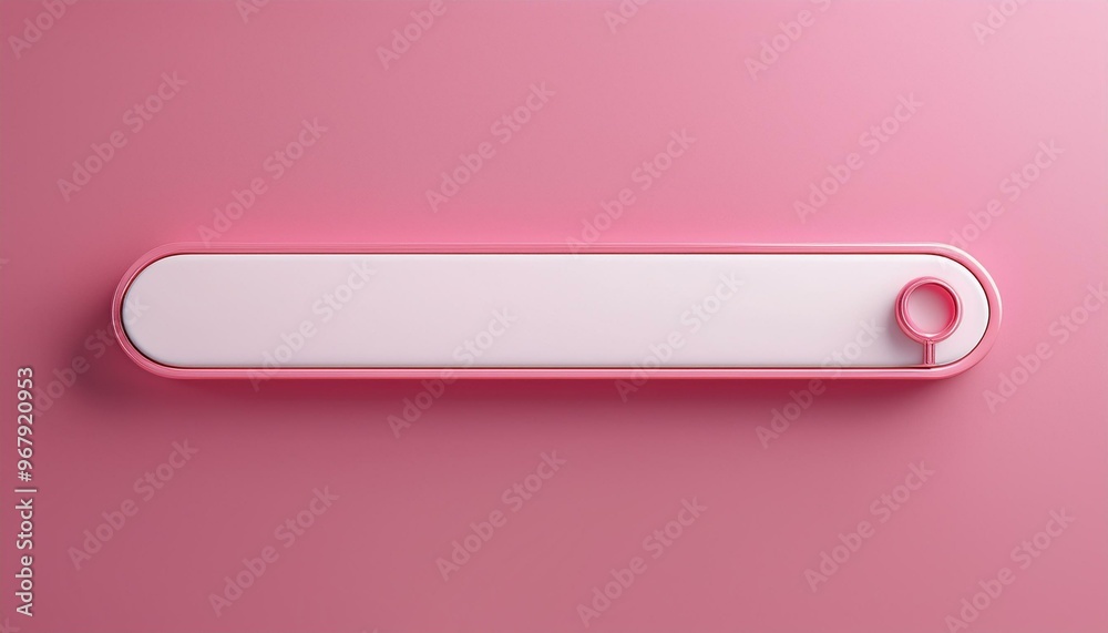 Minimalist design featuring a stylish search bar on a soft pink background, perfect for modern web or app interfaces. Minimalist design featuring a stylish search bar on a soft pink background, perfect for modern web or app interfaces.