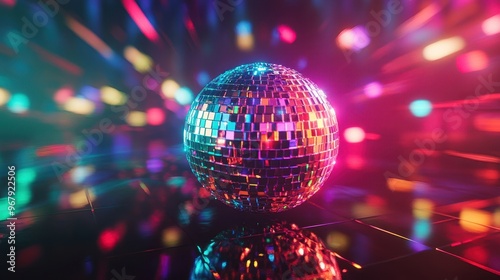 The Colorful Disco Ball