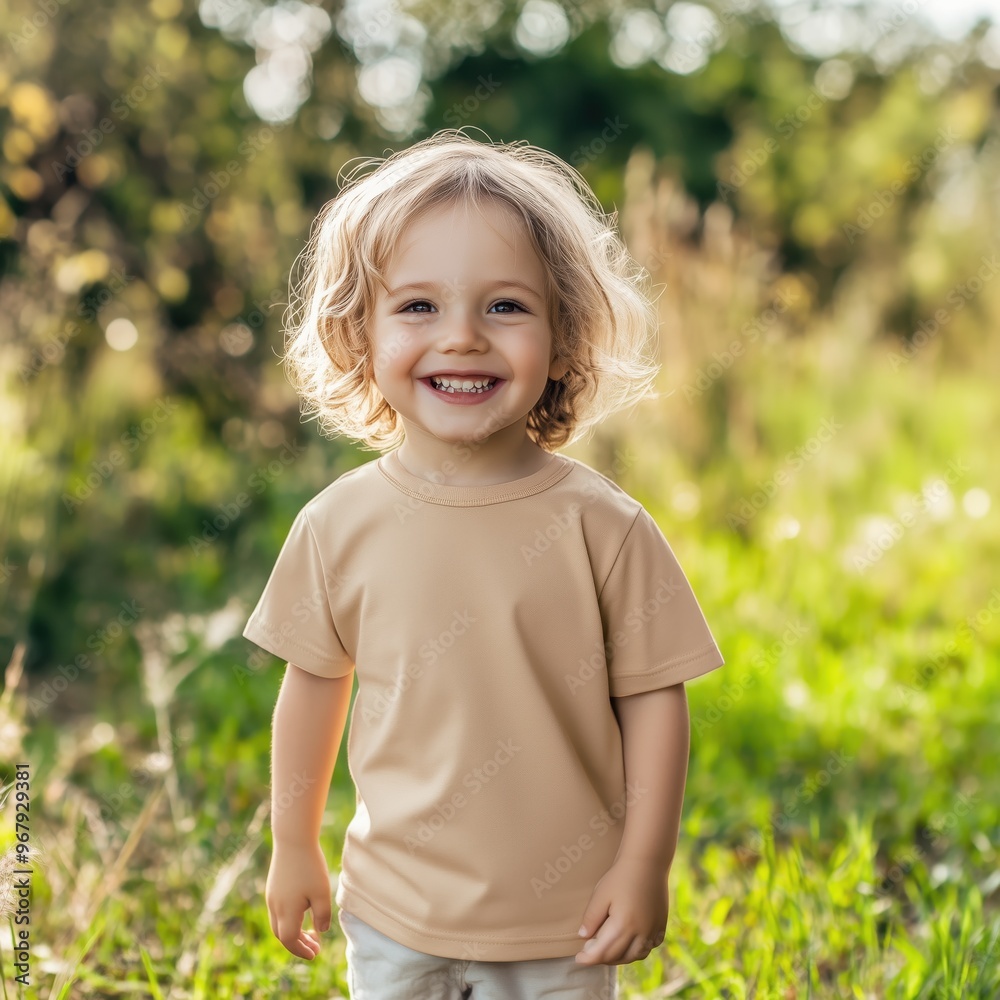 Cute toddler boy model mockup. Little baby wearing basic tshirt mock up. Kids blank t-shirt template. Crewneck beige shirt mock. Children's casual short sleeve tee. Summer outdoors mocks Cute toddler boy model mockup. Little baby wearing basic tshirt mock up. Kids blank t-shirt template. Crewneck beige shirt mock. Children's casual short sleeve tee. Summer outdoors mocks