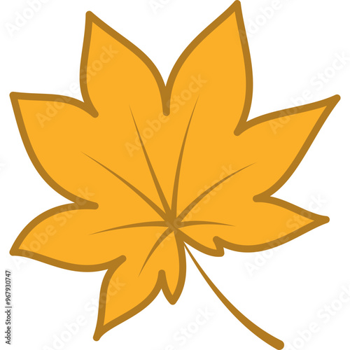 Autumn Leaf Illustration
