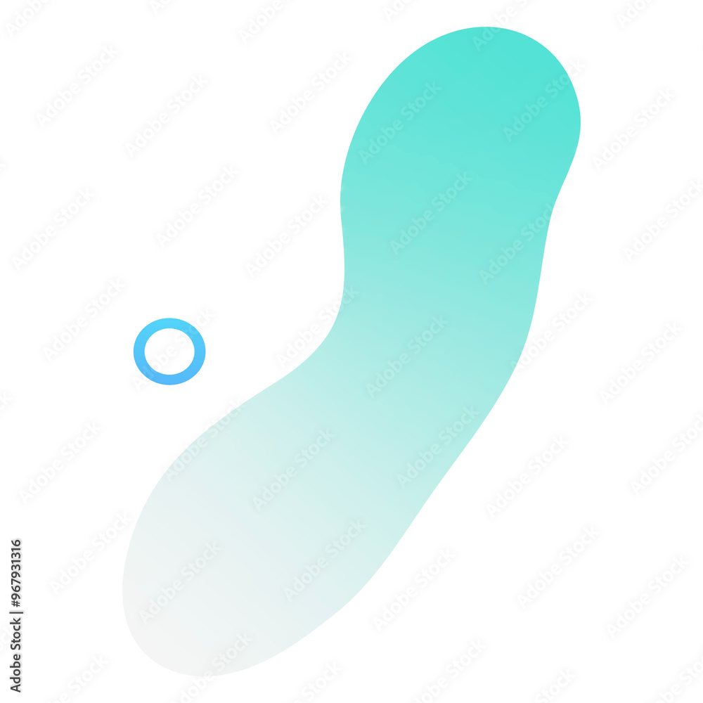 Colorful gradient element transparent png Colorful gradient element transparent png