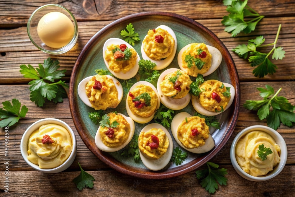 deviled eggs food photography deviled eggs food photography