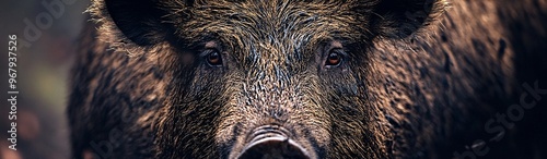 a banner size photo of a boar photo