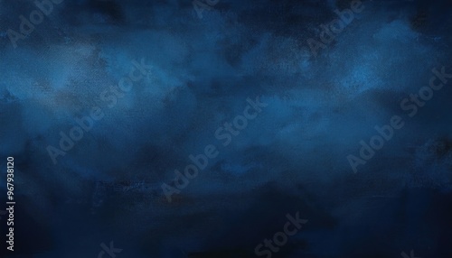 Deep Blue Textured Canvas with Subtle Gradient Lighting. Abstract Backdrop Featuring Soft Shadows and Gradual Shifts from Dark to Light Blues