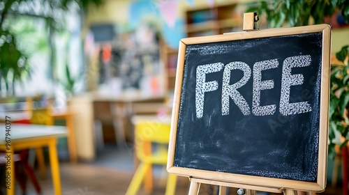 The Power of Free Learning: Chalkboard with 