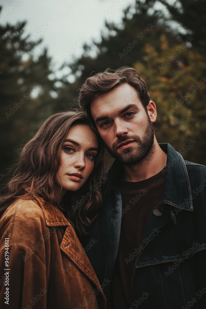 Fototapeta premium Couple Standing Together