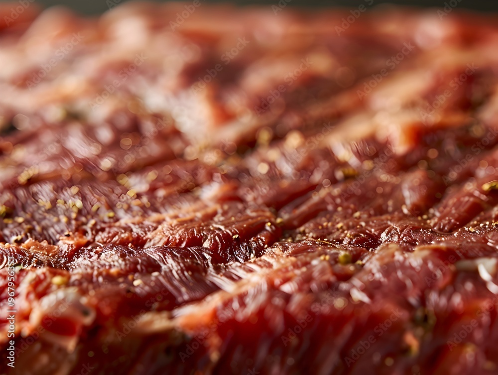 Detailed Texture of Lab Grown Meat Highlighting Scientific Precision and for Innovative Food Concept Detailed Texture of Lab Grown Meat Highlighting Scientific Precision and for Innovative Food Concept