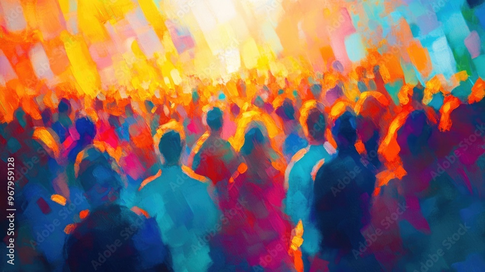 Crowd Walking Crowd Walking