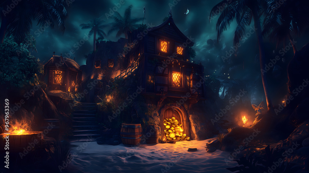 Hidden Treasure: A Pirate's Lair Hidden Treasure: A Pirate's Lair
