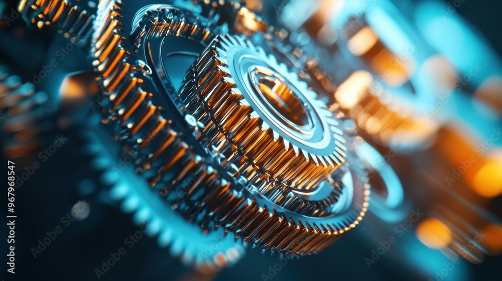 A set of gears turning within a complex machine, each gear representing a milestone that moves the mechanism of progress forward, abstractly depicting growth and achievement A set of gears turning within a complex machine, each gear representing a milestone that moves the mechanism of progress forward, abstractly depicting growth and achievement