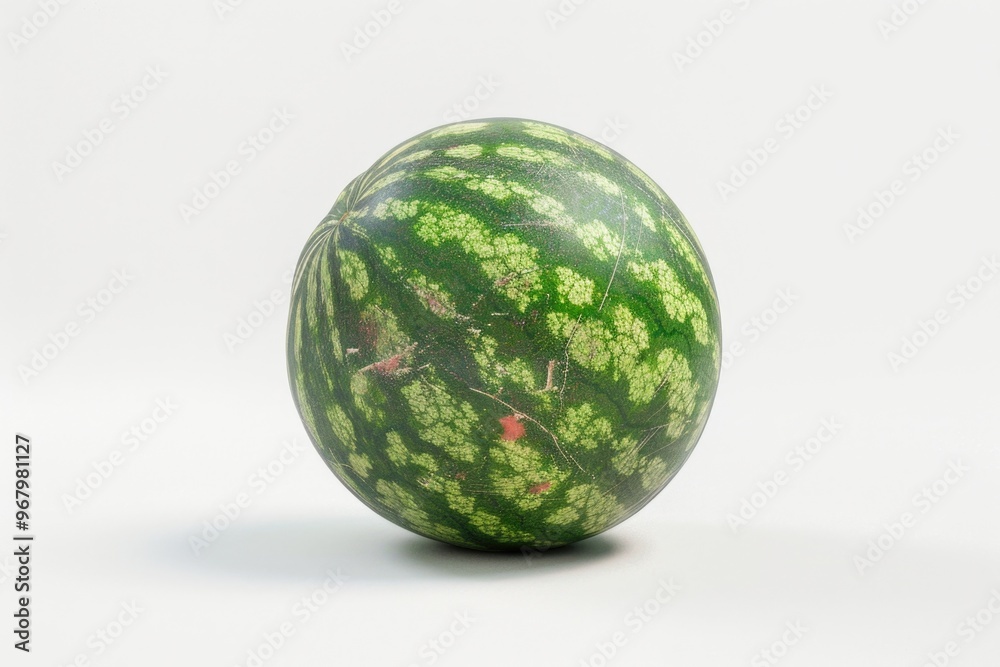 Fresh watermelon on a clean white background Fresh watermelon on a clean white background