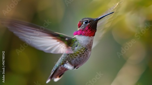 Hummingbird in Flight
