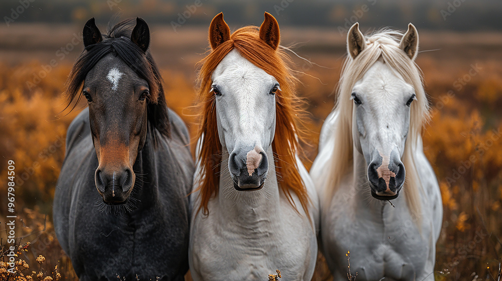 Obraz premium cavalos 