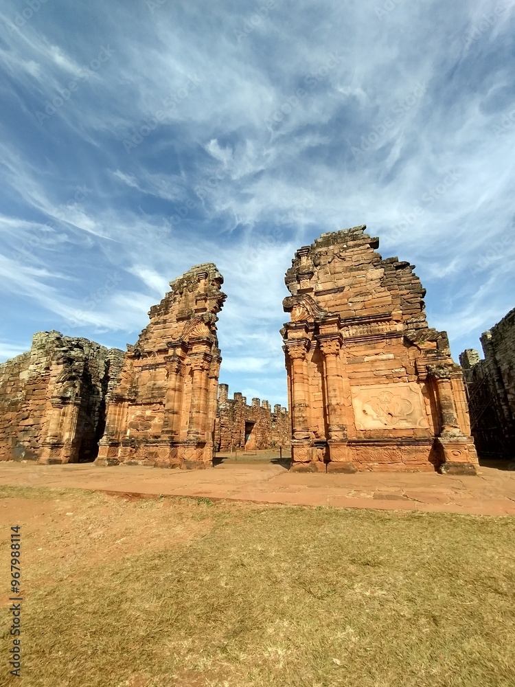 ruins of the temple of San Ignacio