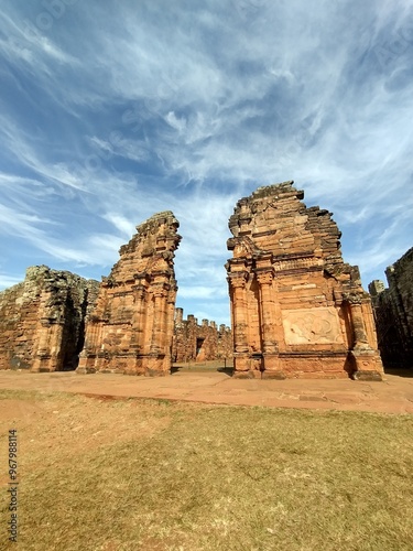 ruins of the temple of San Ignacio