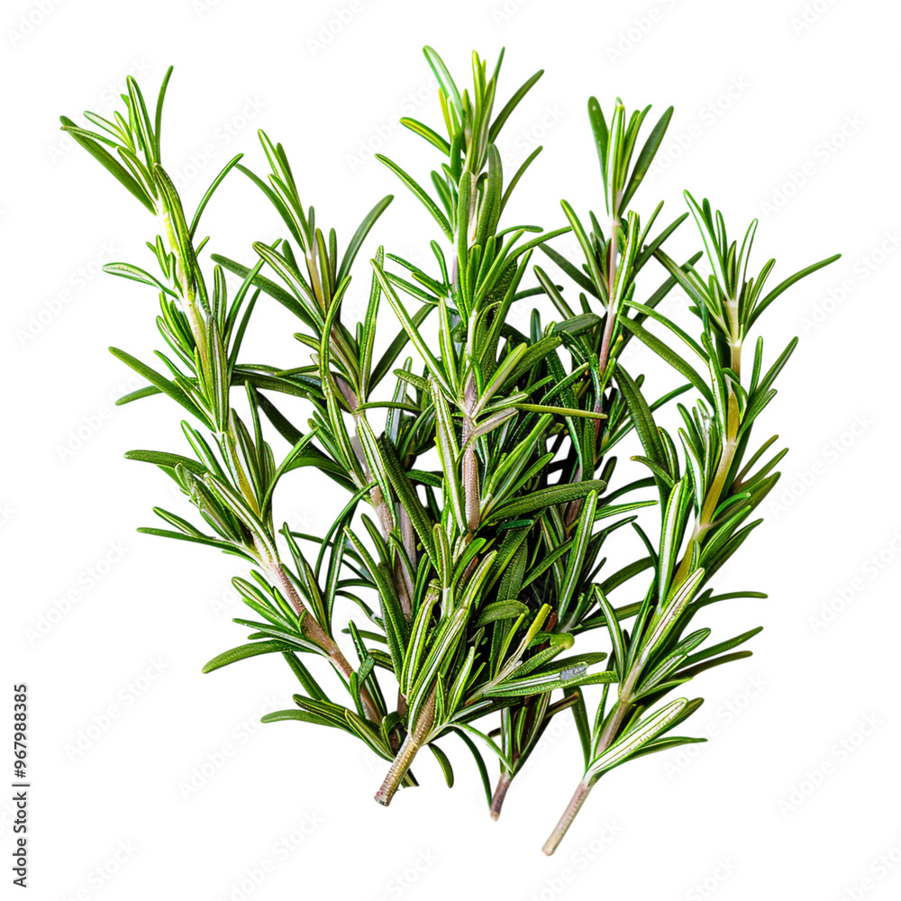 Fototapeta premium Fresh Rosemary Sprigs for Cooking | Aromatic Herb for Roasting and Grilling